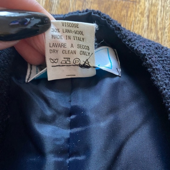 Denis made in Italy children’s clothes 2 dresses dress wool blend coat dress EUC - Picture 6 of 15